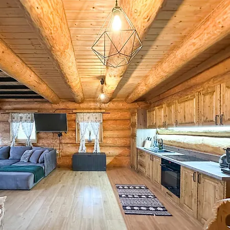 Chalet Medveď, Vlk, Líška Zrubová Rozprávka Nad Rybníkom Kostolna Ves